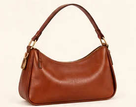 Similar-style placeholder: cognac shoulder bag